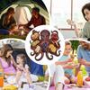 Octopus Charcuterie Platter Charcuterie Board Animal Themed Charcuterie Tray Multi-Function for Seafood Lovers & Entertainers