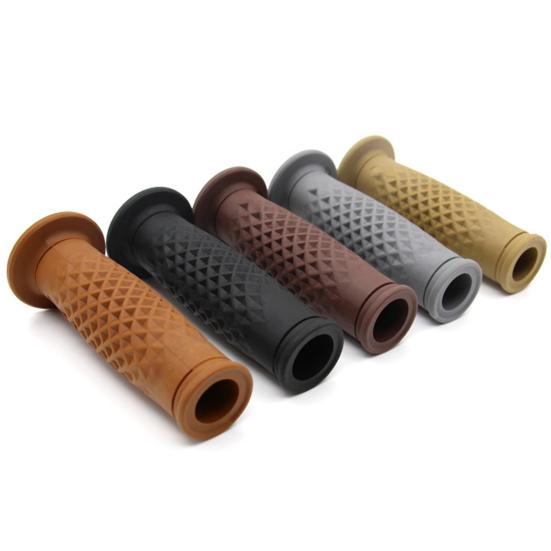 1 para 22mm retro uchwyty na motocykl uchwyty na kierownicę akcesoria motocyklowe