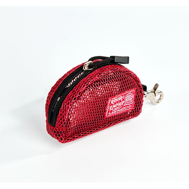 

Достаточно прочный сетчатый кошелек для монет, ключей и МОНЕТ Red