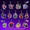 Q Version Helluva Boss Vaggie Charlie Alastor Cute Cartoon Acrylic Keychain Pendant Anime Character Collectible Gift Decor