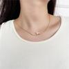 Cute Animal Walking Cat Pendant Necklace for Women Girls Stainless Steel Jewelry Gift