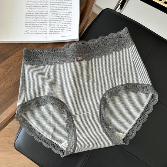 Cotton Underwear for Women Soft Breathable Cheeky Bikini Panties Ladies Sexy Lace Mid Rise