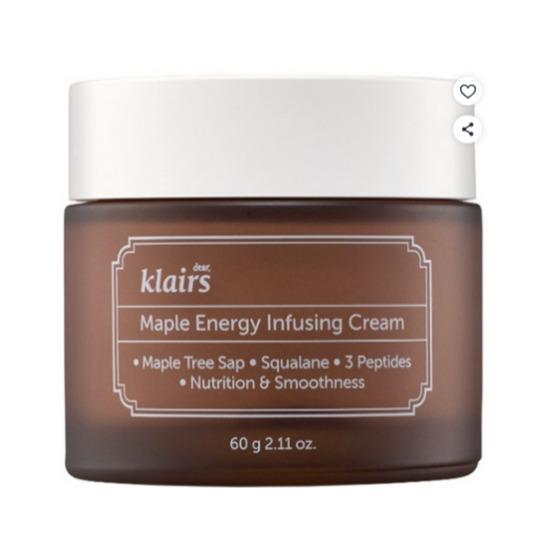 KLAIRS Maple Energy Infusing Cream Nourishing Vitality Care 60g