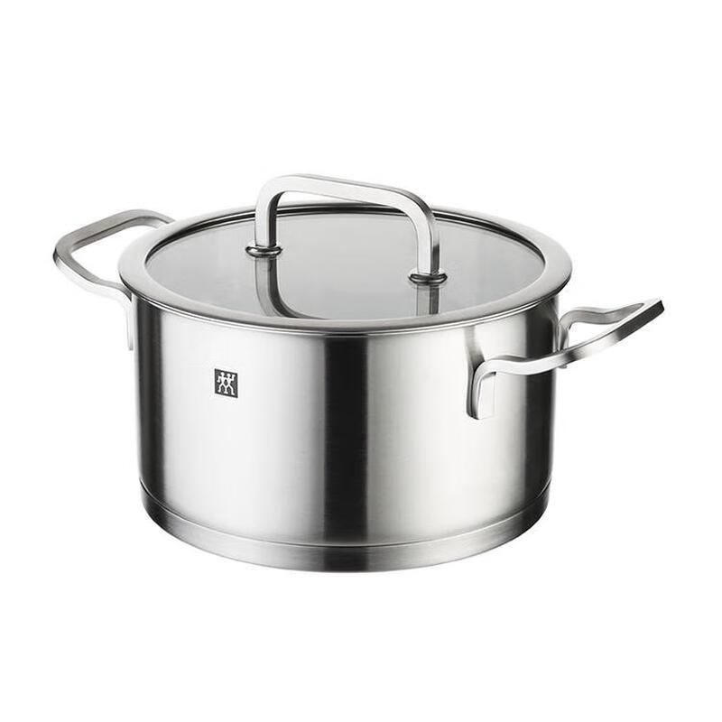 Zwilling Moment 20cm Deep Stewpot with Glass Lid