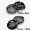 10pcs Wardrobe Cabinet Mesh Hole Black Air Vent Louver Ventilation Cover Stainless Steel Black  Cupboard Air Vent Pest Control