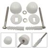 Toilet Bidet Anchor Bolts Set Pan Fix To Floor Kit Repair Fixings Fitting Screws Toilet Bowl Fixing Device Tool Prevent Movement