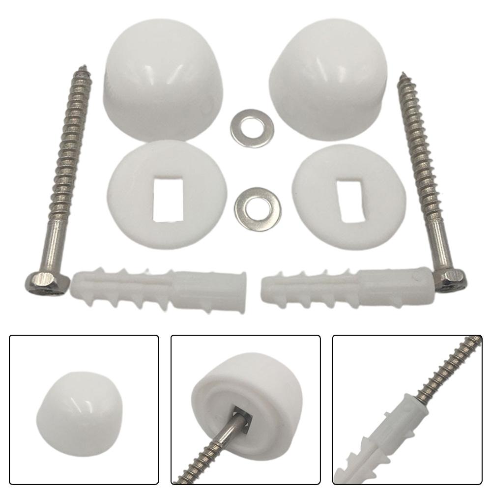 Toilet Bidet Anchor Bolts Set Pan Fix To Floor Kit Repair Fixings Fitting Screws Toilet Bowl Fixing Device Tool Prevent Movement