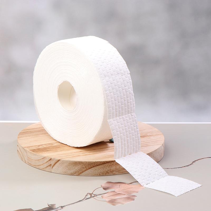 1000Pcs/Roll Thin Nail Remover Cotton Disposable Lint-Free Soak Wipe Cotton Gel Polish Remove Nail Art Cleaning Pad