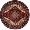 Tappeto Circolare Stile Etnico Tappeto Antiscivolo Stile Bohemien Retrò Tappetino Decorazione Casa Caldo per l'Inverno Soggiorno Camera da Letto