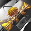 Demon Slayer Kimetsu no Yaiba Mouse Pad Çizgi Film Kilit Kenarlı Büyük Oyun Pad'i Bilgisayar Oyuncu Klavye Matı Masa Mousepad'i PC Masa Pad'i