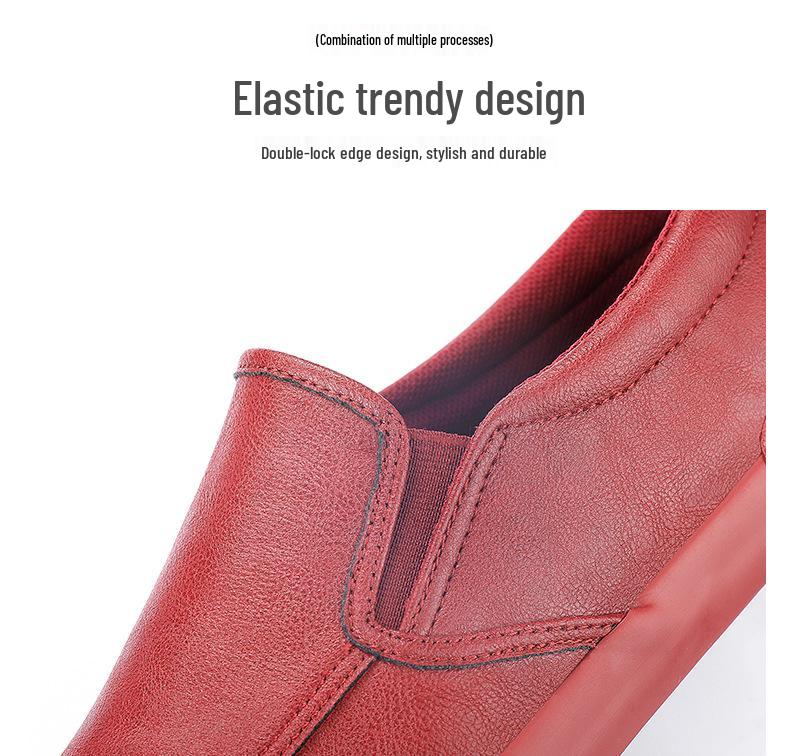 2026 Spring Men's Breathable Casual Slip-On Board Shoes - Classic, Versatile, Trendy, and Comfortable Fashion.