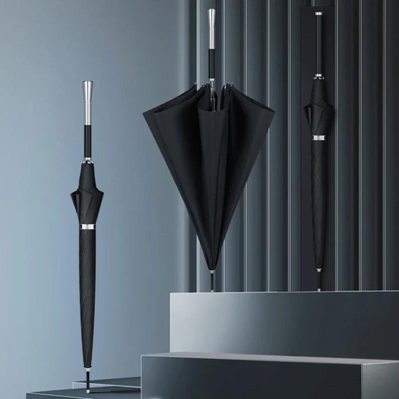 Роскошный мужской зонт для бизнеса — фото 5