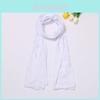 Fashion Chiffon Silk Scarf With Lace Edge For Women Summer Winter Spring Autumn Accessories