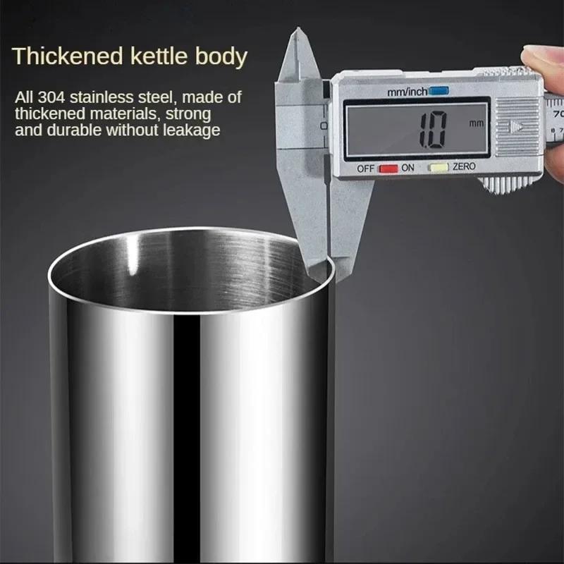 Stainless Steel Oil Pot Vinegar Juice Dispenser Drip-Proof Dust-Proof Oil Storage Container To Store Kitchen Tool Seasoning Pot