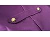 2024 Men's Solid Color Medieval Swallowtail Coat - European & American Mid-length Punk Retro Overcoat
