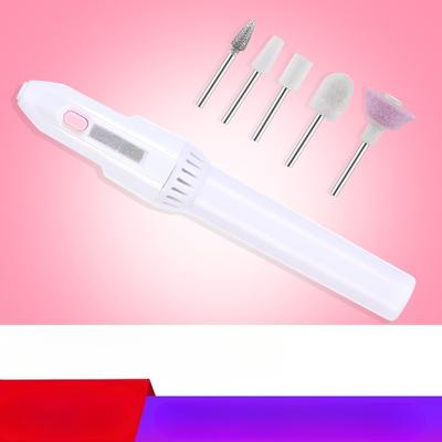 1 Pieza Pulidora Eléctrica para Uñas Mini Pulidora de Uñas Prueba Escrita Pulidora de Uñas