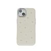 Applicable To IPhone16PRO Creative Three Dimensional Small Pearl Mobile Phone Case Apple 13 8P Metal Photo Frame Protection Case