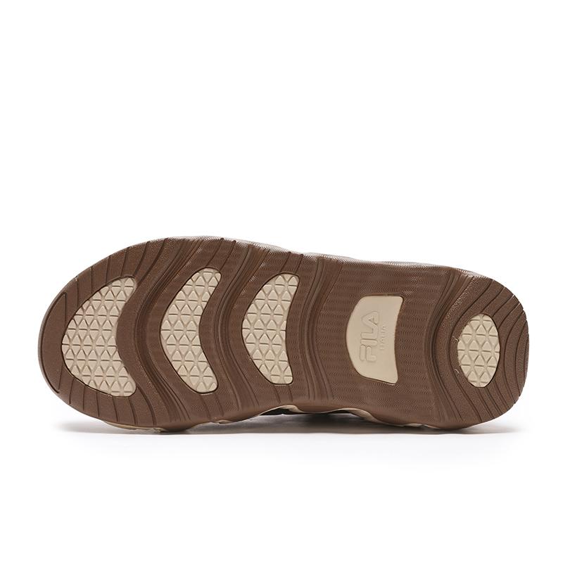 FILA Croissant Comfortable Versatile Non-Slip Wear-Resistant Sweat-Absorbing Low-Top Running Shoes Men sneaker Coffee Dark-Brown F12M441102FCC