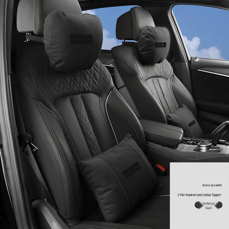 Geely Galaxy L7 Headrest & Lumbar Support Pillow Set for Interior Decoration