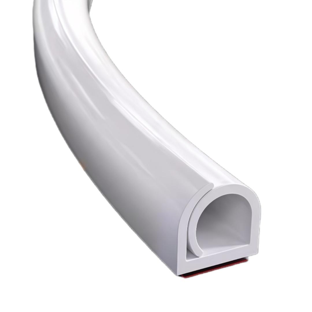 

1PC Wire Cords Covers Paintable Cable Hider TV on Wall Wire Hiders Cable Management Cord Hider Wall 1m білий