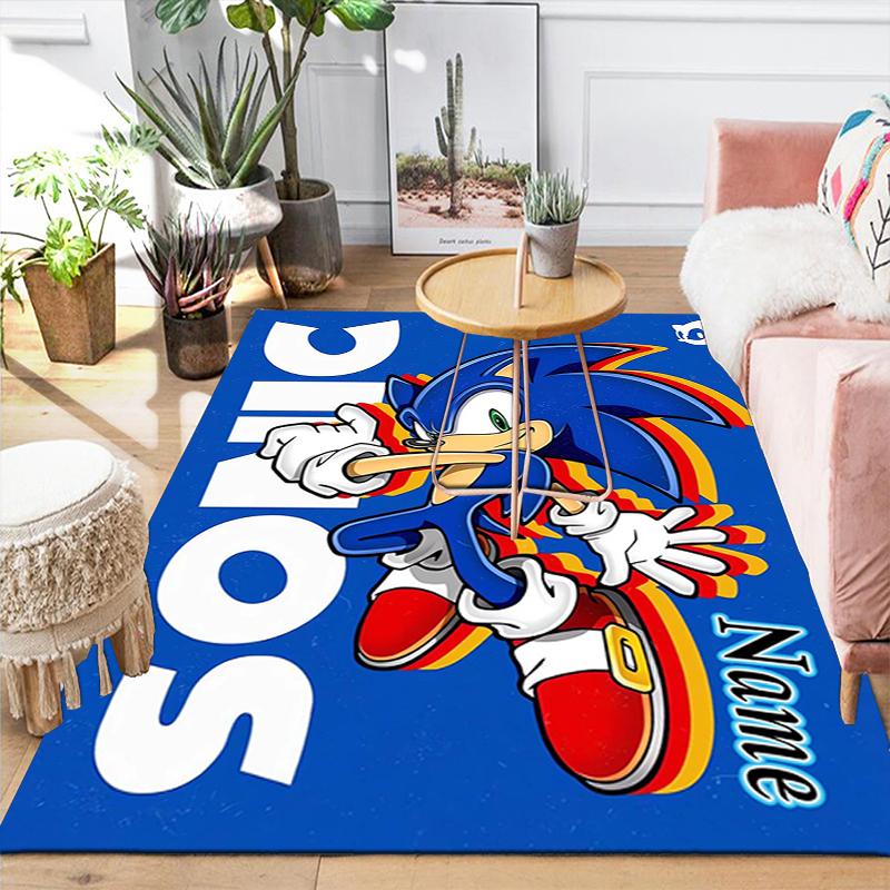 Custom 1Pc Sonic Vs Shadow Clash Rug Office Carpet Indoor Outdoor Entrance Doormat Nonslip Soft And Comfortable Living Room D2915328
