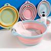  Wash Basin Foldable Design Portable  PP  Material Glossy  Wear Resistan