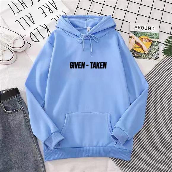 European and American Trendy Fashion Fleece Printed Hoodie Sweatshirt Unisex Autumn Winter Couple Loose Comfortable Sports Shirt