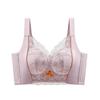 Lace No Steel Ring Adjustment Bra, Gather and Close the Breasts, Anti-sagging Thick and Thin Cup, Optional for Small Breasts and Large Breasts