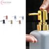1set Soap Pump Liquid Pump Head Lotion Dispenser Head Push Type Round Head 28 Thread Bath Bottle Press Nozzle,ABS Lotion Tube