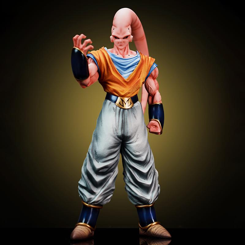 New 39Cm/15.35Inch Ys Statue Anime Dragon Ball Z Gohan Buu Figure Majin Buu Action Figures Collection Model Toys Gifts In Stock
