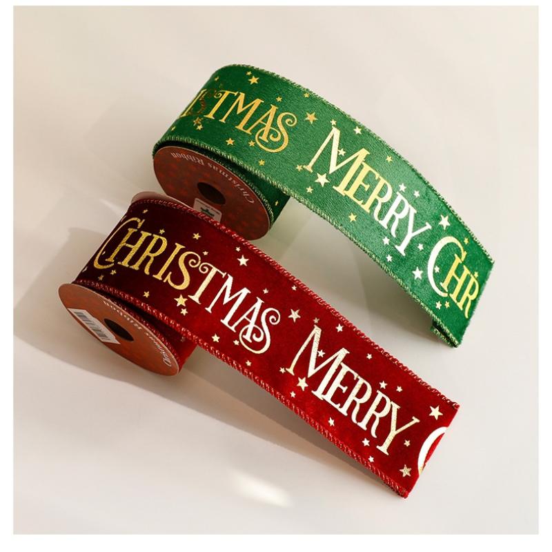 3 Metodă Ștanțare Panglică de Crăciun Bricolaj Decor Acasă Cameră Pom de Crăciun Tort Buchet Ambalare Cadou Decor 2026 Anul Nou Navidad