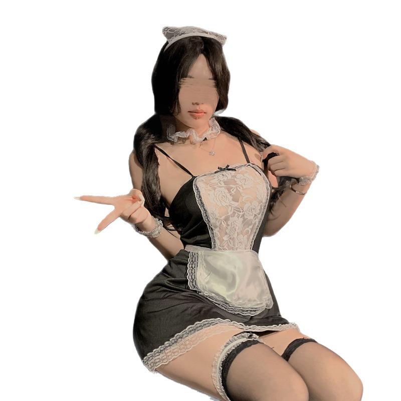 Sex lingerie sexy pure desire maid outfit passion seduction cosplay free tease uniform high elastic cloth