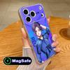 Blue Lock Reo Mikage Clear TPU Magsafe Mobile Phone Case for iPhone 17 16 15 14 13 12 11 Air Pro Max Plus Mini Colorful Cover