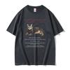 All I Need To Know about Life I Learned From My Cat Graphic Tshirt Unisex Women Cotton Oversized Tshirt Unisex Kawaii Cute T Shirt