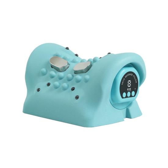 Multi-purpose Neck Massager Pillow Deep Tissue Neck Shoulder Pain Relief Relaxer Pillow Ergonomic Heated Vibration Neck Stretcher Cervical Pillow