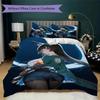 Zenless Zone Zero Pattern Bedding uilt Set uilt Cover Pillowcase Home Decoration Birthday Gift (1 * duvet cover + 2 * pillowcase without core)255