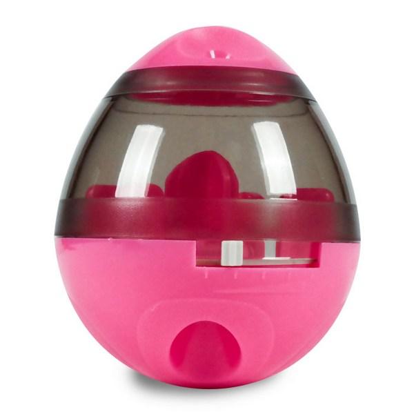 Dingdong Pet Dinosaur Egg Snack Ball 9.5 X 12.5 Cm, Pink, 1 Piece