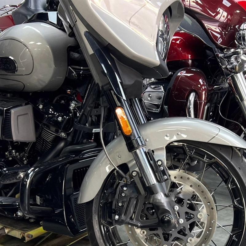 Quick Install Motorcycle Axles Protector Aluminum Construction Weatherproof Designs Front Axles Cap for Bike 121 117 CVO