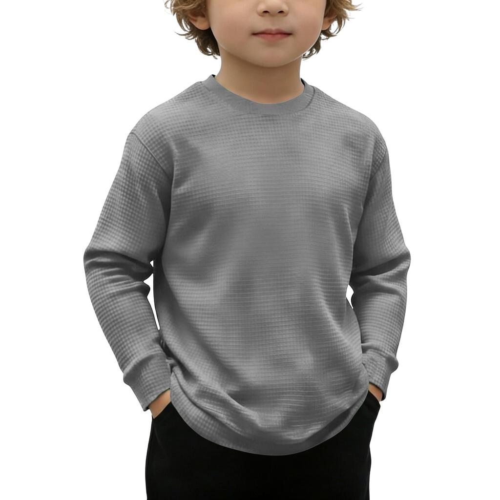 Children's Printed Long Sleeve O-Neck Top Daily Casual T-shirt
