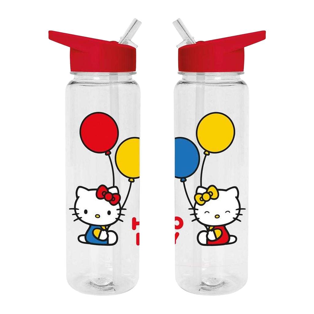 Hello Kitty Balloons Plastic Water Bottle