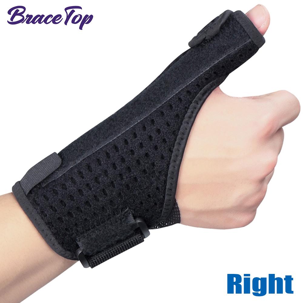 

Bracetop Medical Sports Wrist Thumbs Hands Support Finger Holder Steel Splint Stabiliser Arthritis Carpal Tunnel Protector Brace