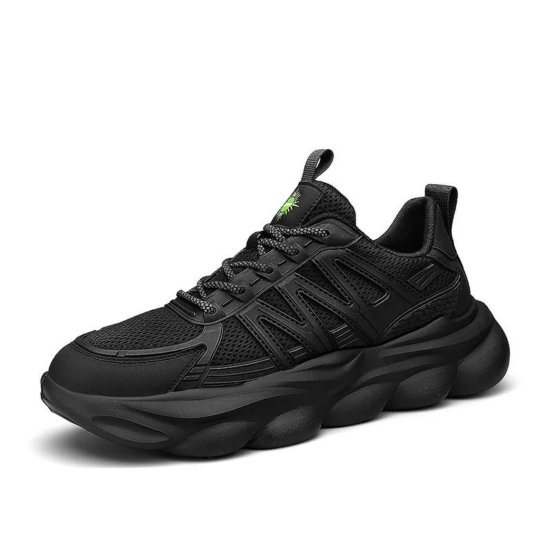 New Luxury Men'S Sneakers Mesh Breathable Exquisite Comfortable Soft Bottom Casual Shoes For Youth Sports Running Shoes