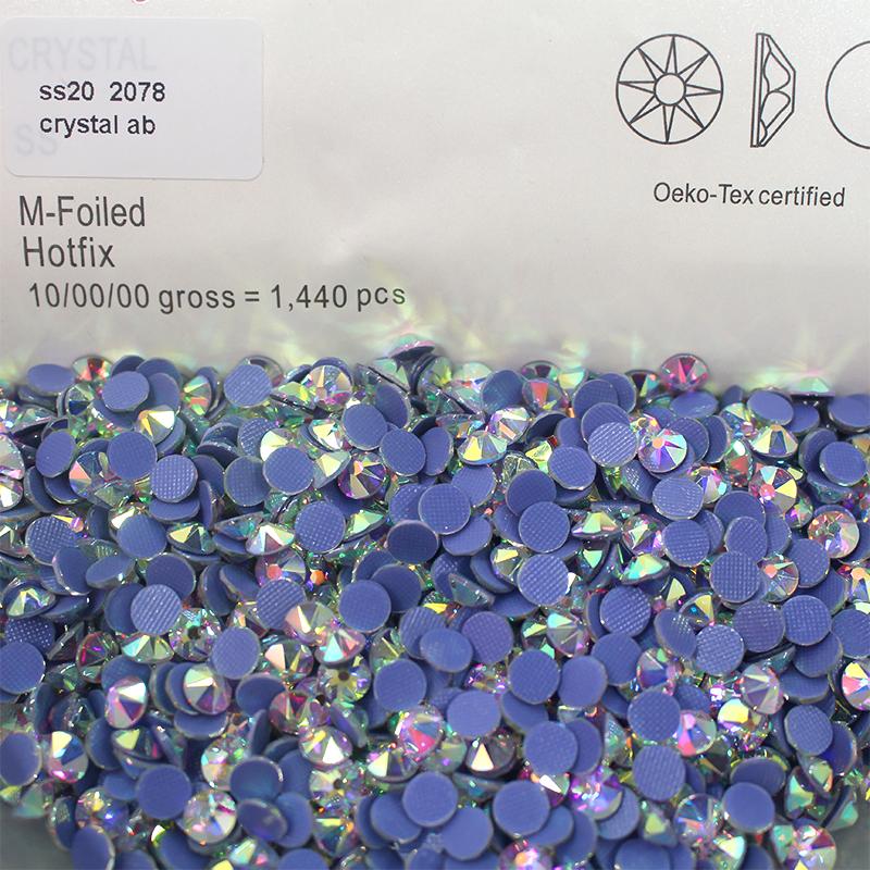 Lucky Bulk Big Size Ss40 Ss50 2088 8+8 Ab Star Cuts Crystal Ab Hotfix Rhinestones Hot Fix Stone Crystal Iron On Rhinestone