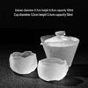 Icelight Glass Gaiwan Tea Set