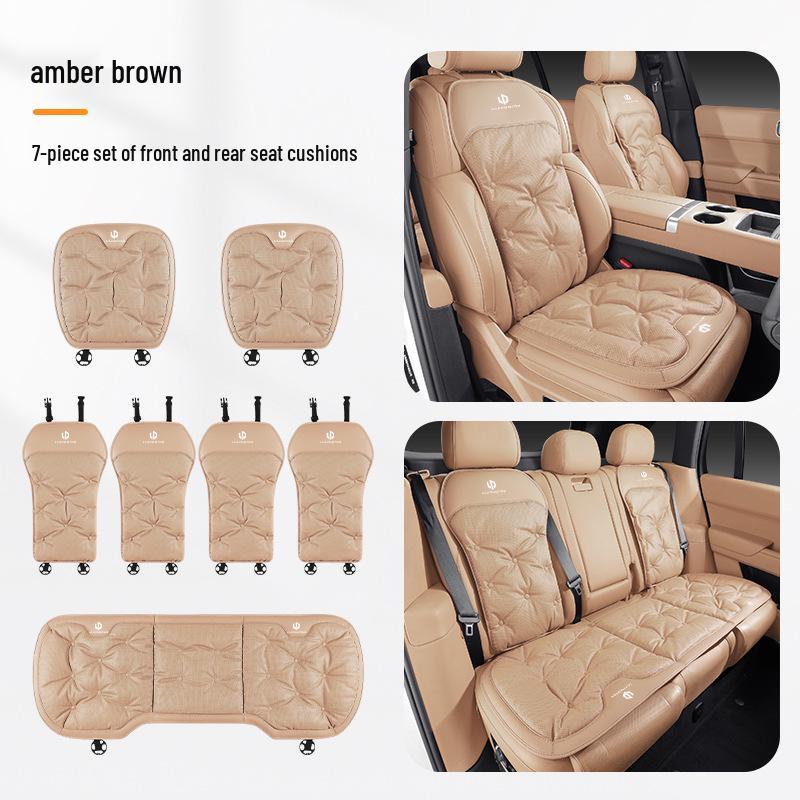 Leapmotor Car Seat Cushion for C16/C11/C10/T03/C01/S01 - All-Season High-Grade Breathable Comfort.