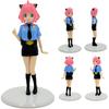 20-21cm Anime Figurine SPY×FAMILY Bunny Girl Police Uniform Anya Forger Action Model Pvc Toy Collection Desktop Accessories Gift