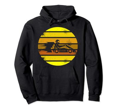Go Kart Retro Kart Lover Racing Racer Gift Hoodie