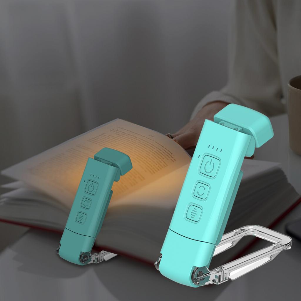 Lumină Clip pentru Citit Cărți , Lumină de Noapte , Lumină Clip Portabilă cu Încărcare USB , Lumină LED pentru Cărți Tip Card , Lumină Mică Multifuncțională pentru Cărți 1 buc