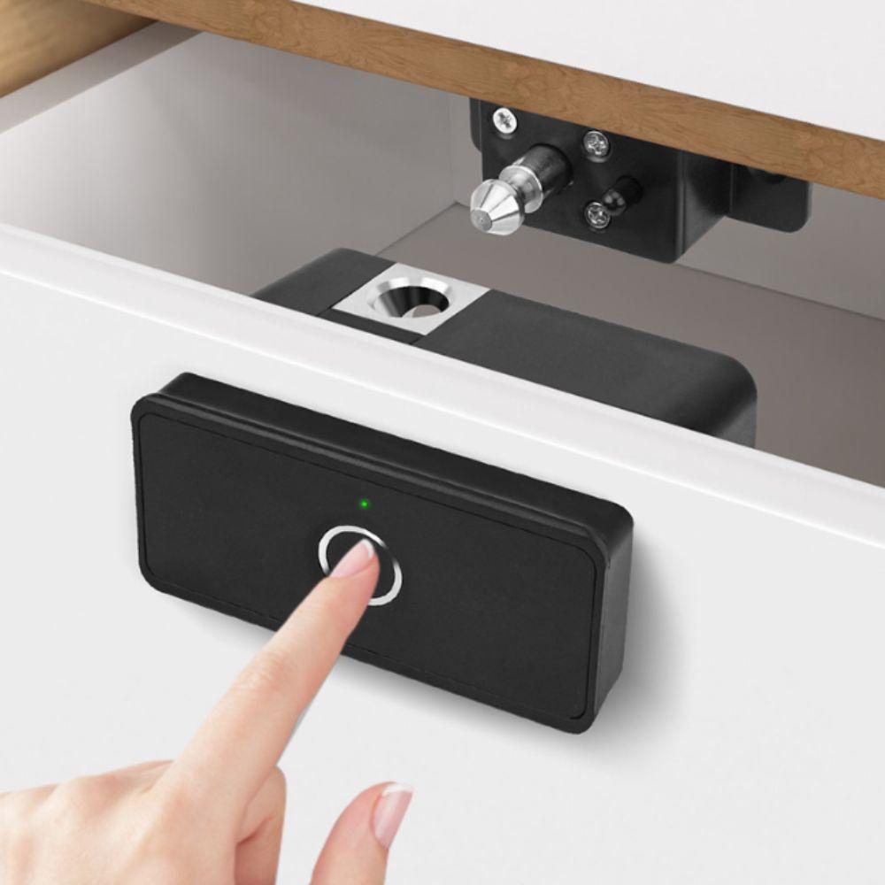 Electronic Fingerprint Drawer Lock Fingerprint Password Safety Lock House