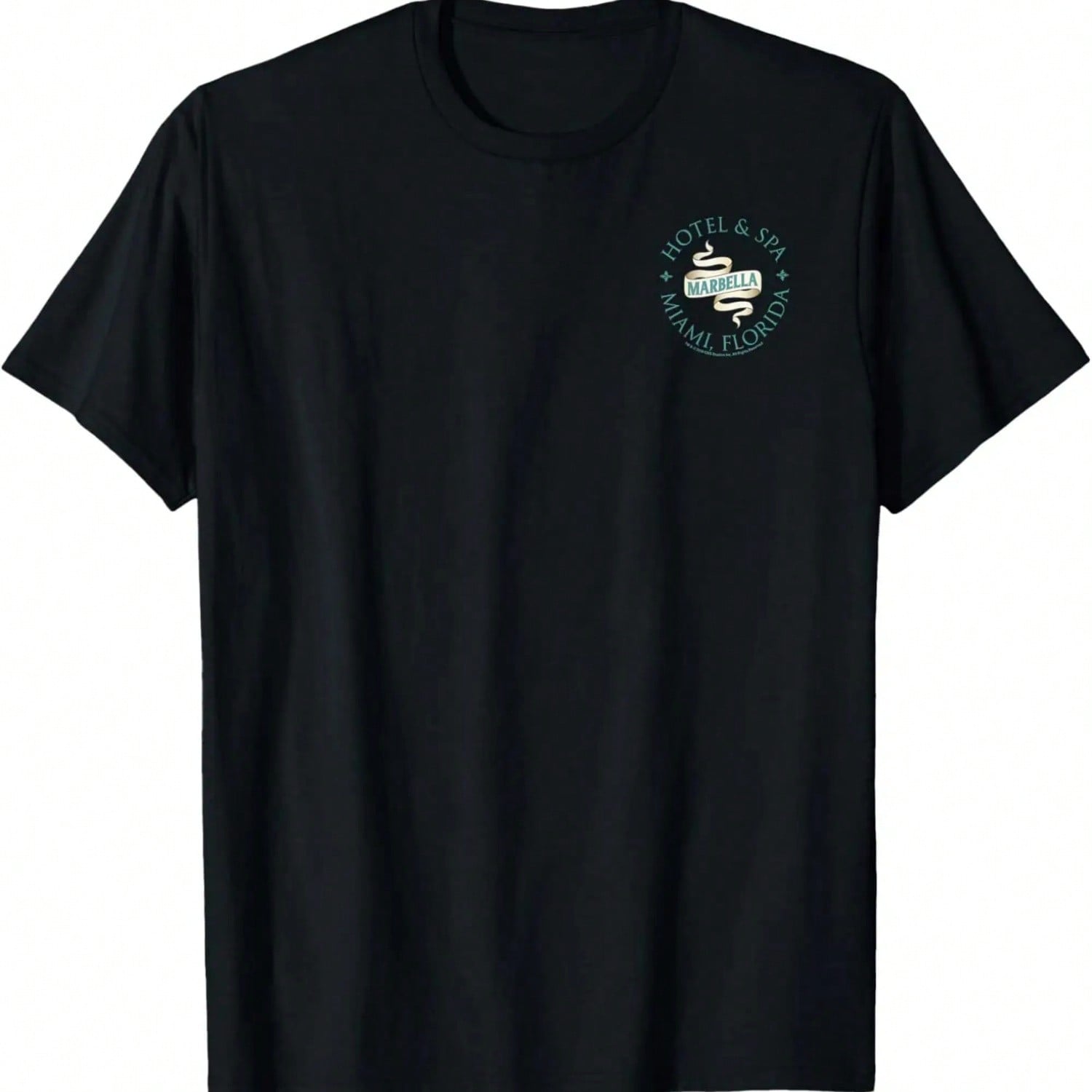 Left Chest Logo Graphic T-Shirt T-Shirt,100% Cotton S